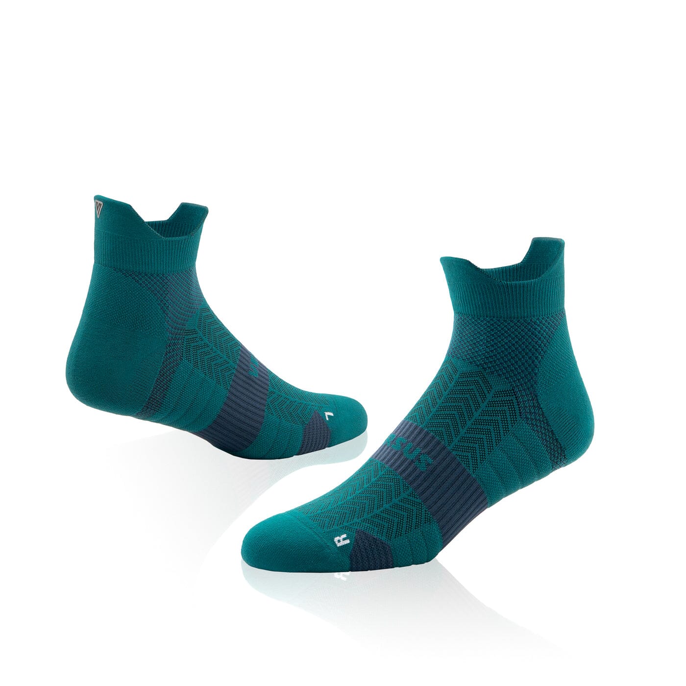 Versus Deep Teal Running Ankle Socks Deep Teal 4-7 