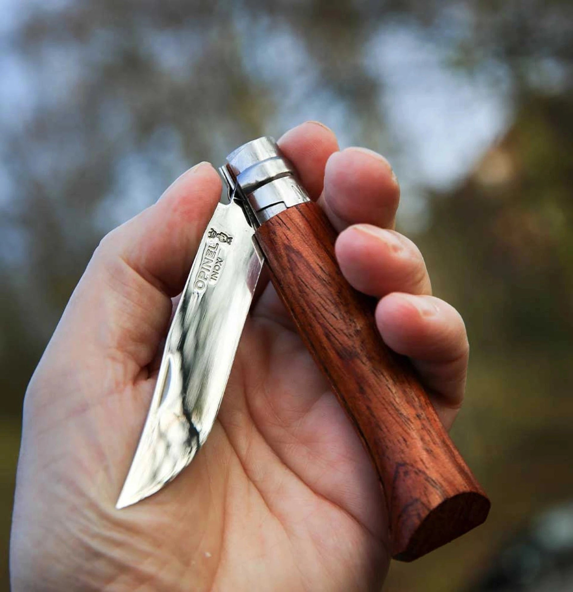 Opinel Pocket Knife N°06 Padouk Wood 