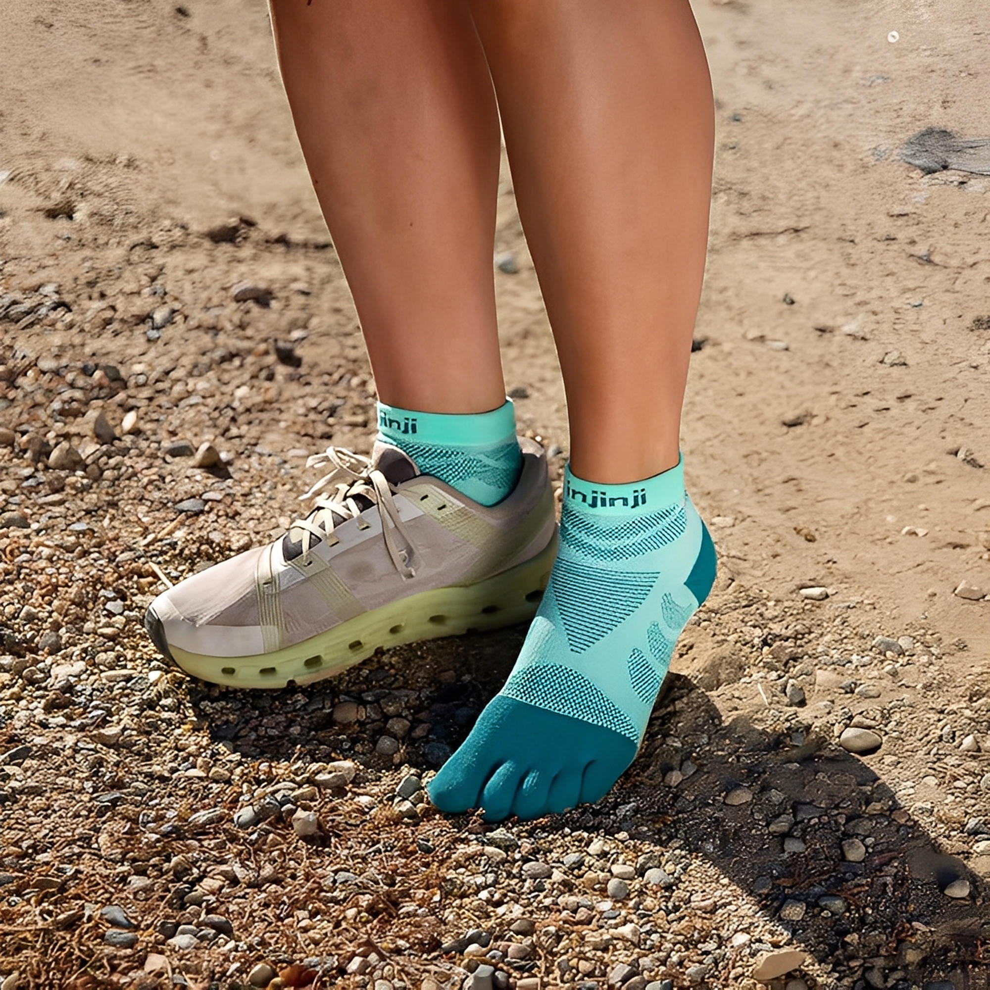 Injinji Women's Ultra Run Mini-Crew Socks 