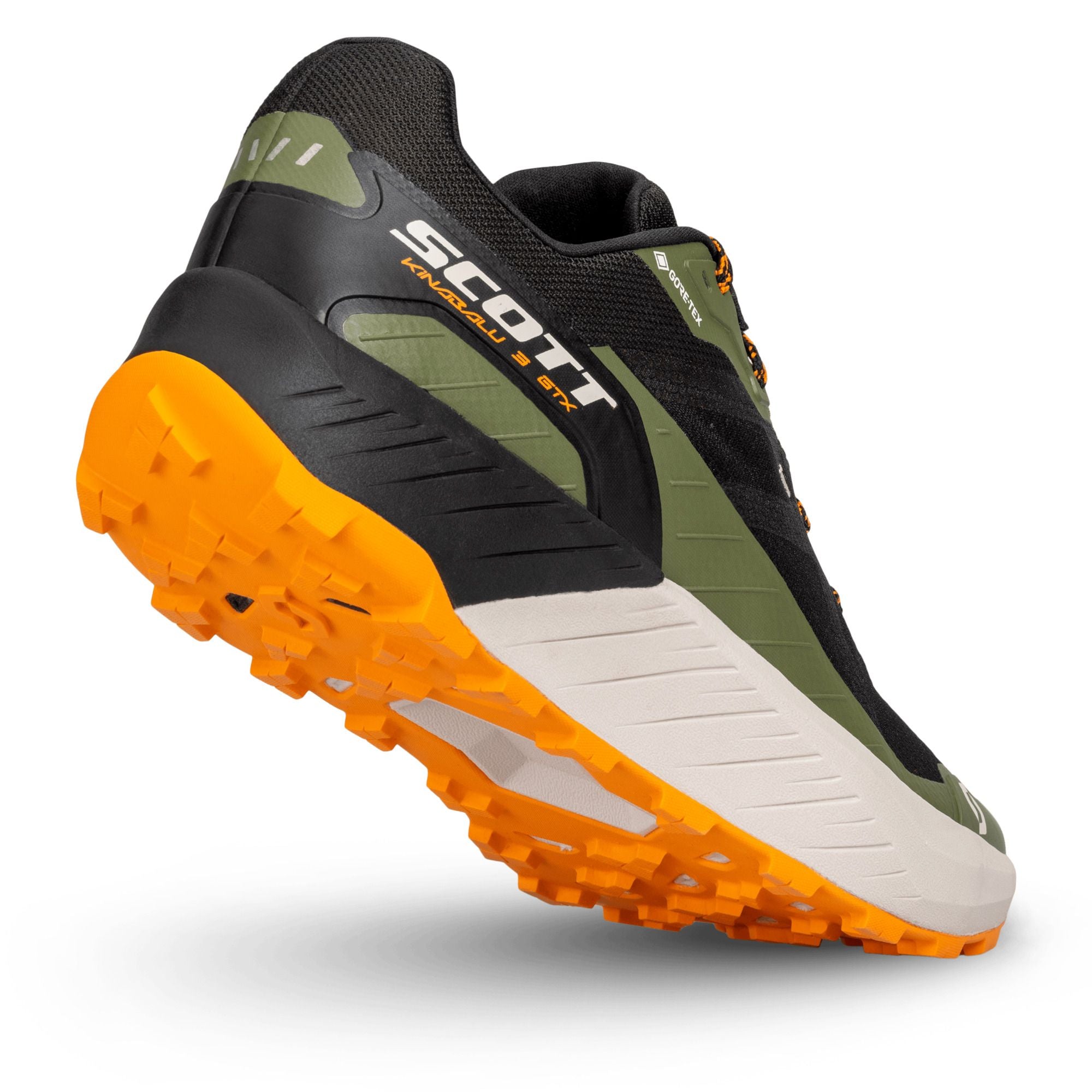Scott Men's Kinabalu 3 GTX Trail Running Shoes Black/Flash Orange US 8.5 