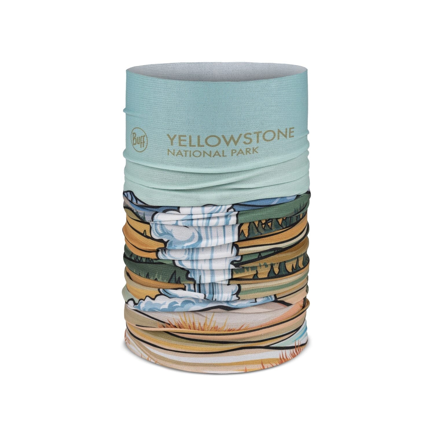 Buff CoolNet UV+ National Park Neckwear Yellowstone One Size 