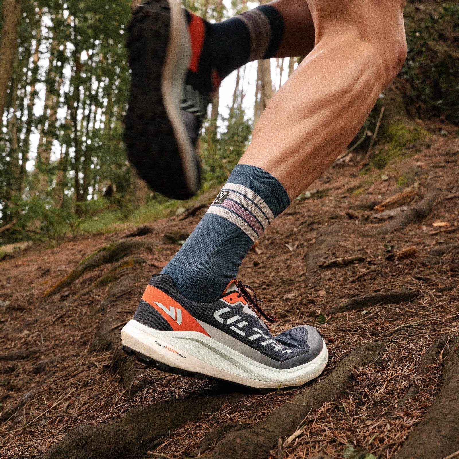 Versus Misty Lake Trail Running Socks Misty Lake 4-7 
