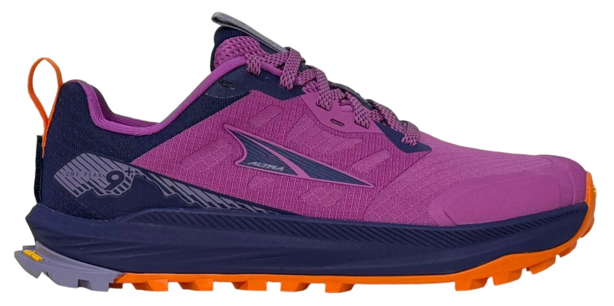 Altra Women's Lone Peak 9+ Trail Running Shoes Purple/Orange US 6.5 | EU 37.5 | UK 4.5 