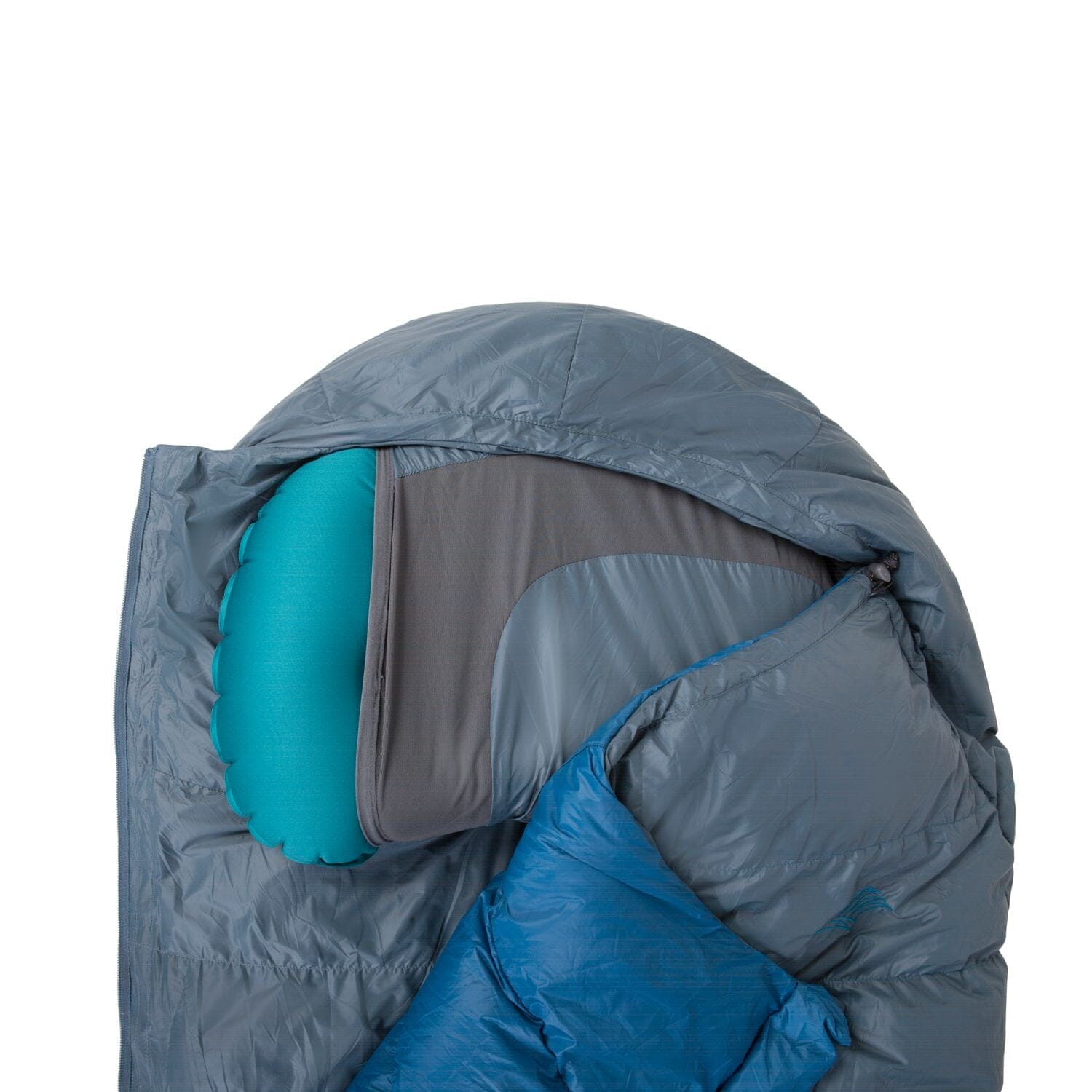 Reecho Adventure Light 0 Long - 650FP Down Sleeping Bag Grey Blue/Midnight Blue 