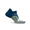 Feetures Elite Light Cushion No Show Tab Socks Midnight Woods Small 