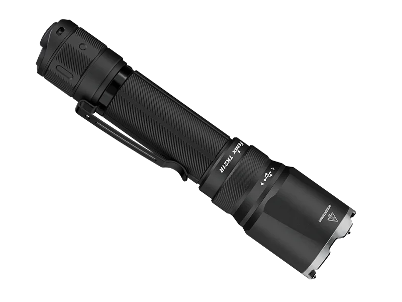 Fenix TK21R Rechargeable Tac Flashlight Black 