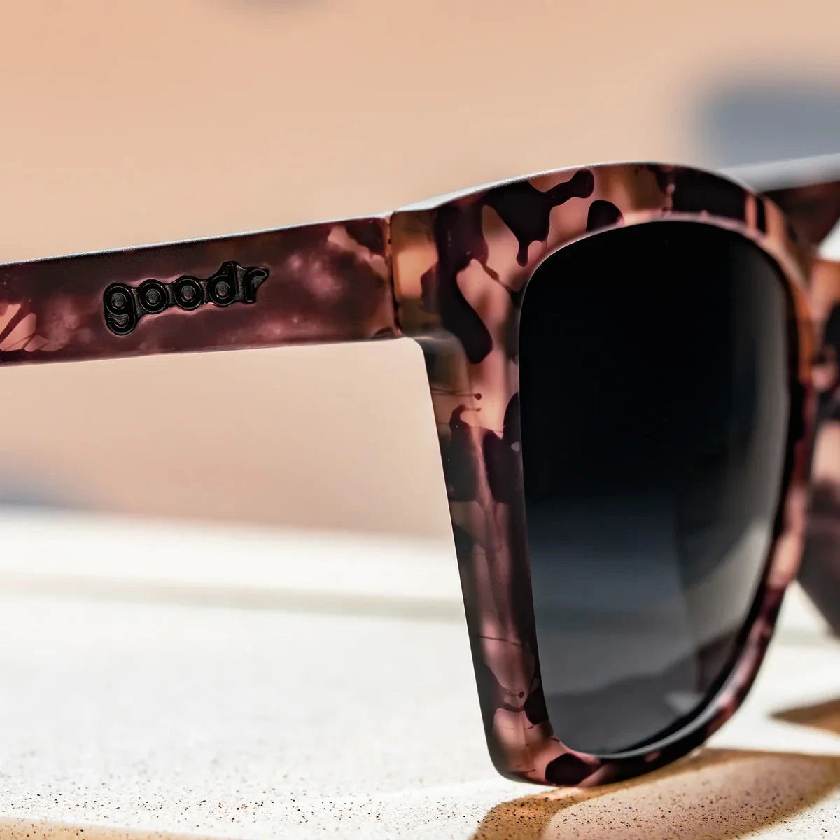 goodr Pop G - Sports Sunglasses - Avoid Meet, Be A Social Vegan 