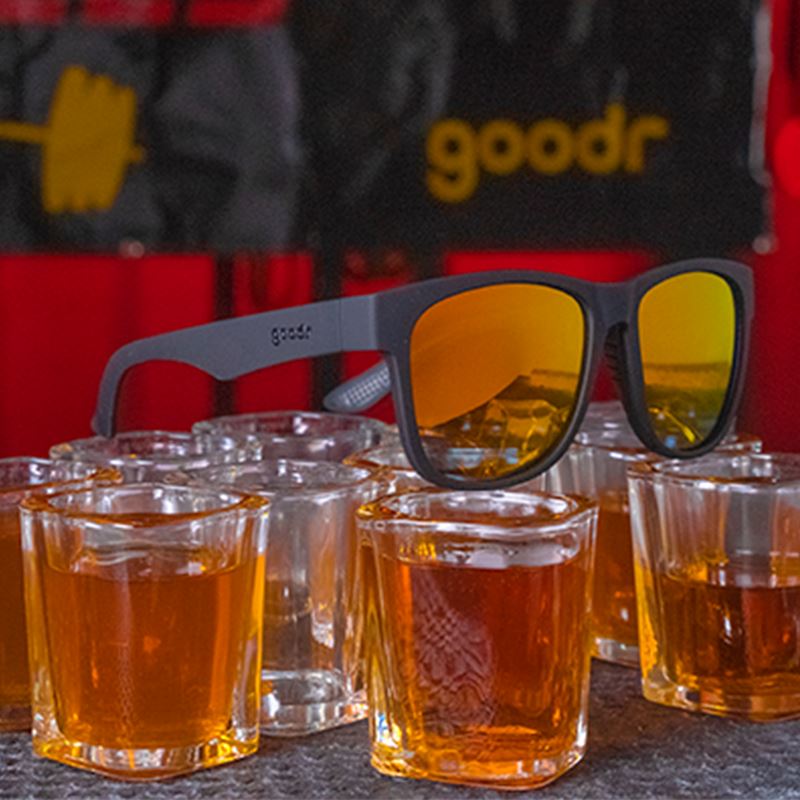 goodr BFG - Sports Sunglasses - Beelzebub's Bourbon Burpees 