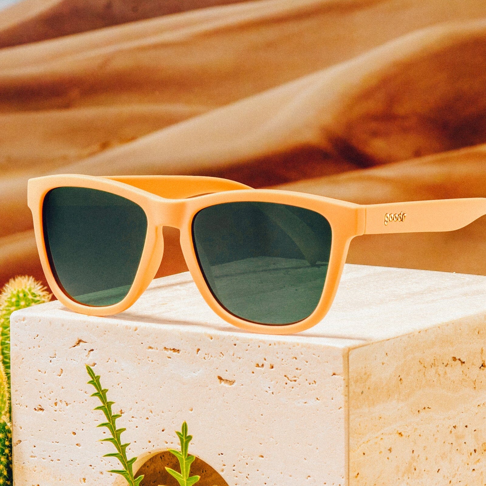 goodr OG - Sports Sunglasses - Chocolatier’s Caramel Hot Tub 