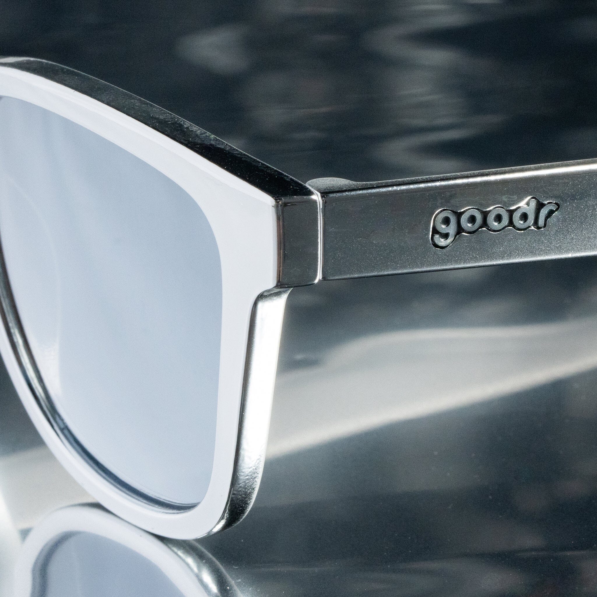 goodr OG - Sports Sunglasses - Chrome by Midnight 