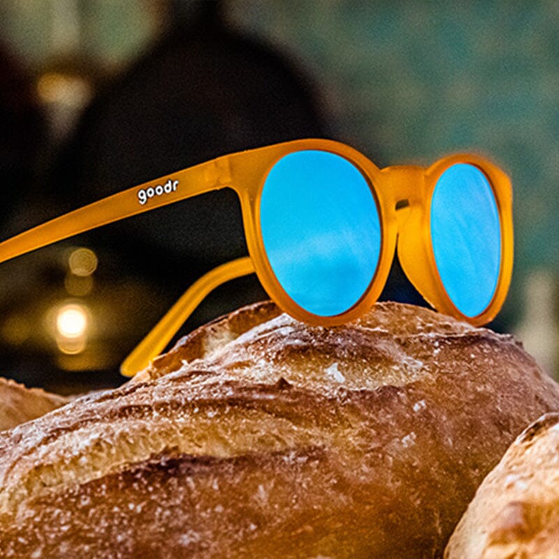 goodr Circle G - Sports Sunglasses - Freshly Baked Man Buns 