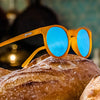 goodr Circle G - Sports Sunglasses - Freshly Baked Man Buns 
