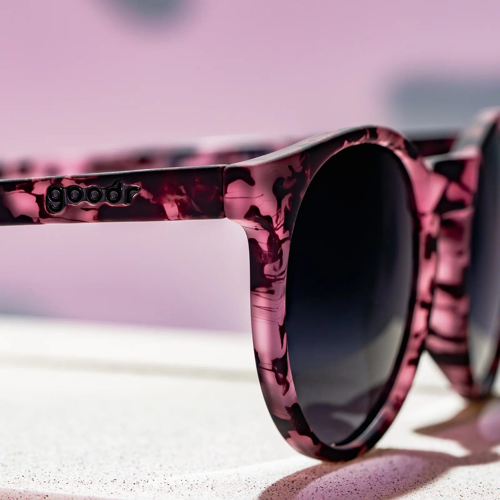 goodr Circle G - Sports Sunglasses - Fluent In Silence 