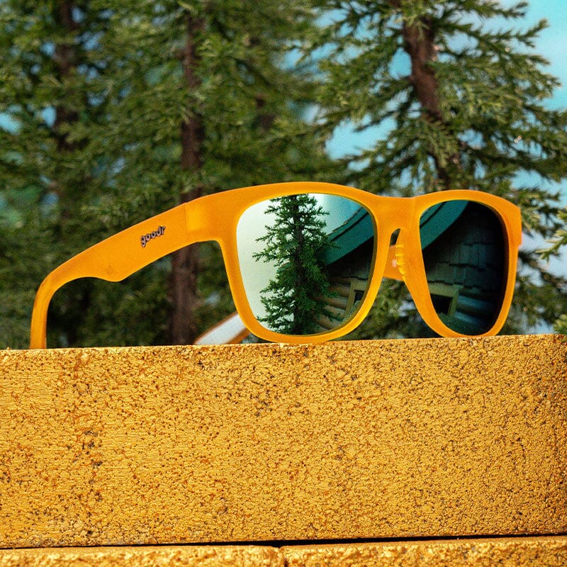 goodr BFG - Sports Sunglasses - Gold Digging with Sasquatch 