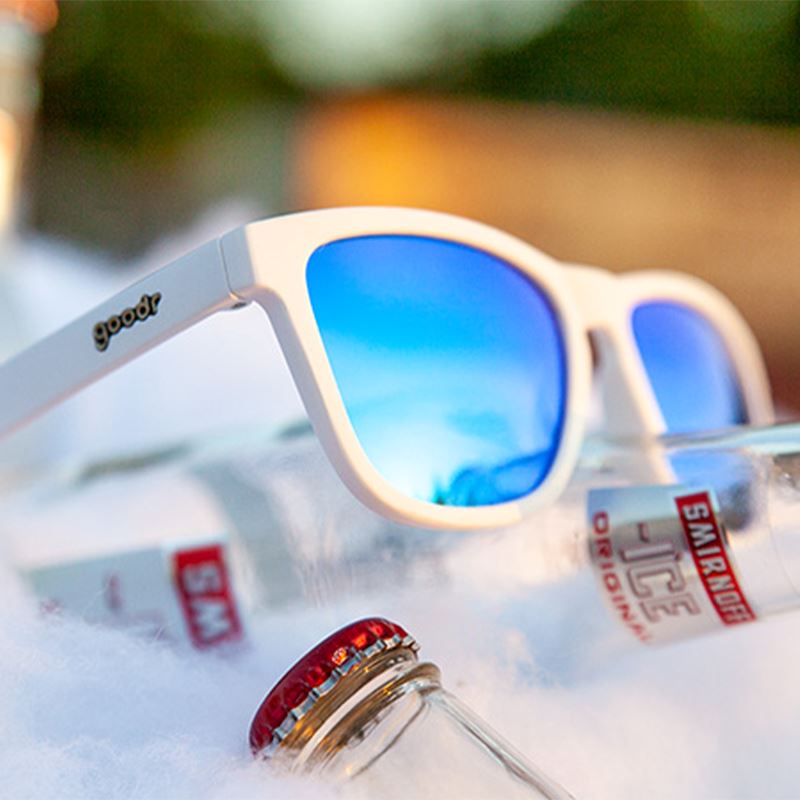 goodr OG - Sports Sunglasses - Iced By Yetis 
