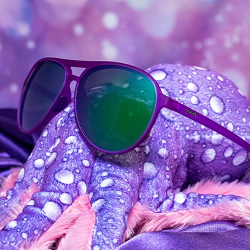 goodr MACH G - Sports Sunglasses - It’s Octopuses, Not Octopi 