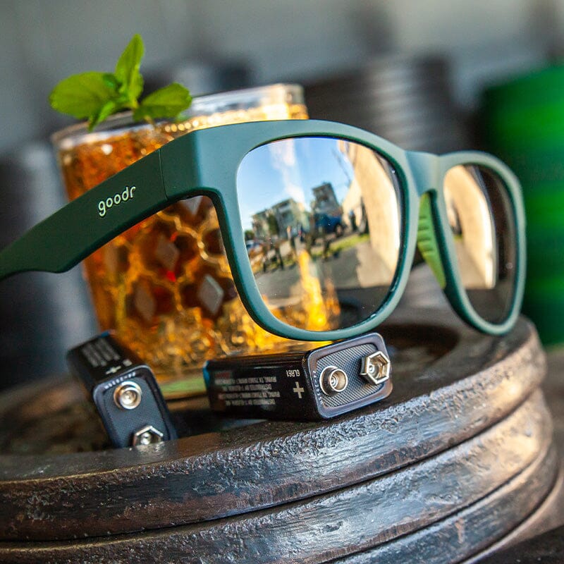 goodr BFG - Sports Sunglasses - Mint Julep Electroshocks 