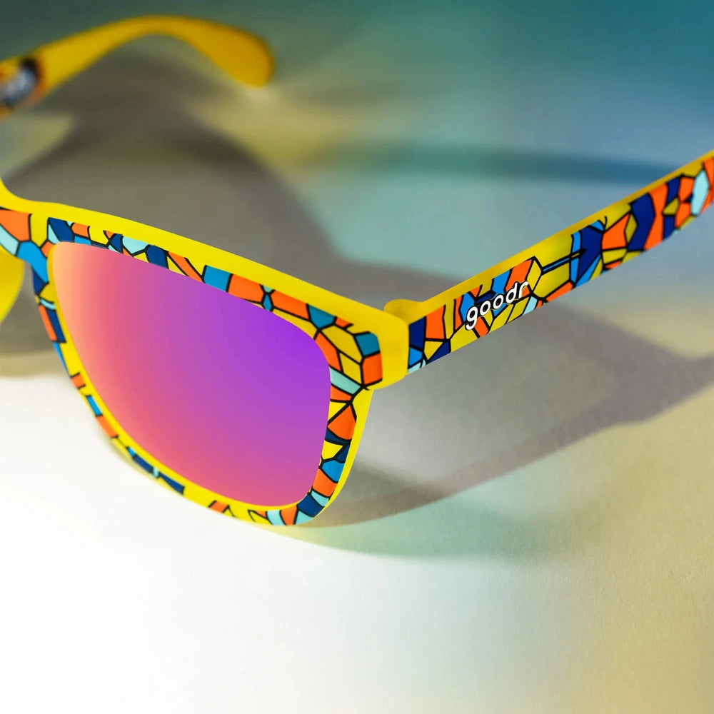 goodr OG - Sports Sunglasses - Off to Shatter Island 