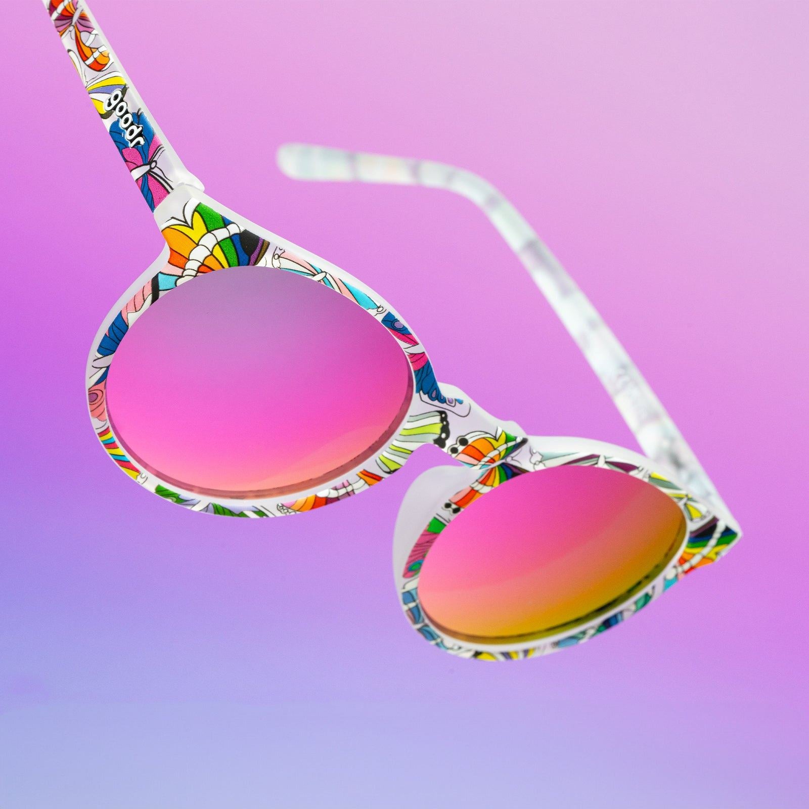 goodr Circle G - Sports Sunglasses - Not A Phase, a Transformation 