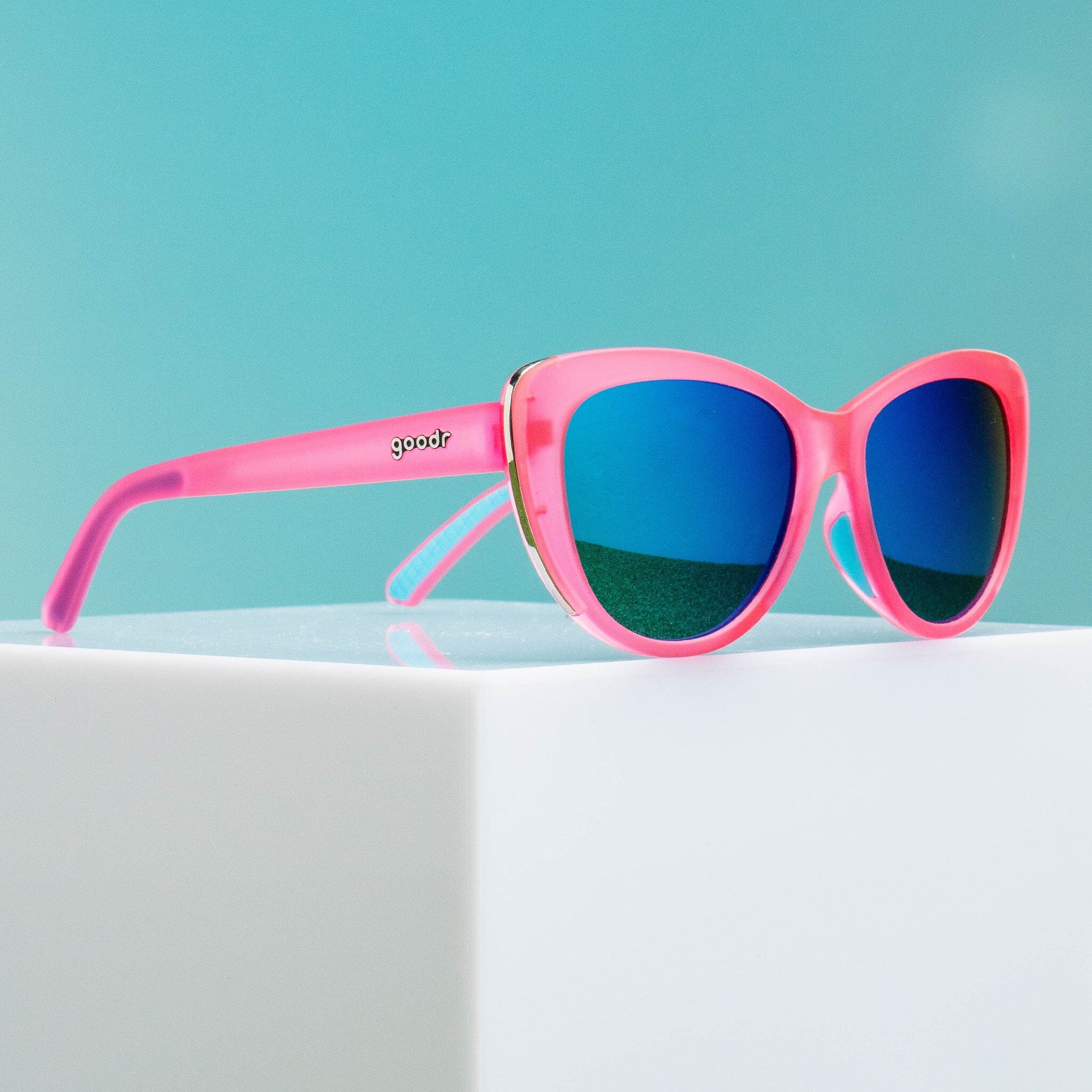 goodr Glam G - Sports Sunglasses - Flamingo Couture 
