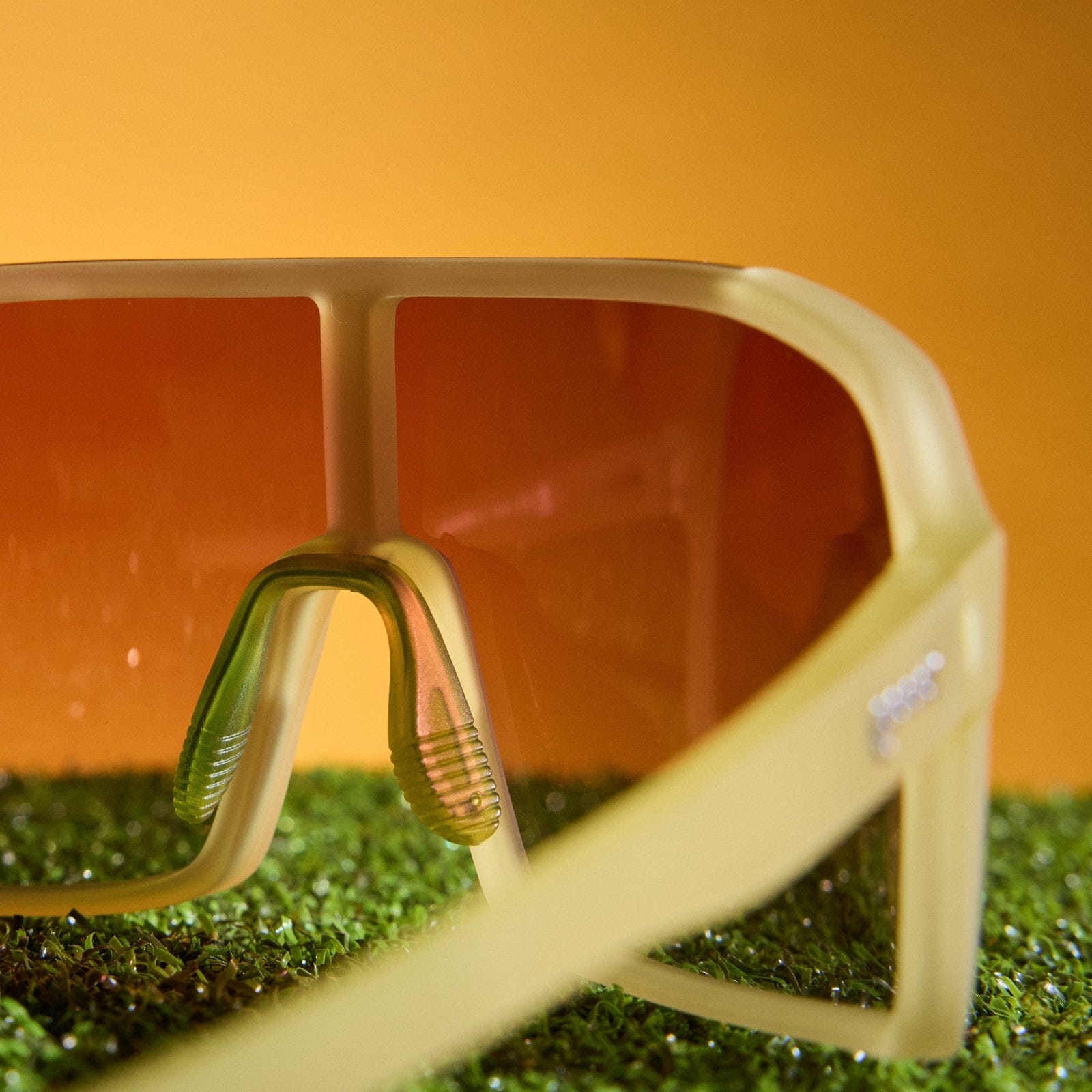 goodr Astro G - Sports Sunglasses - Guacamole Face Mask 