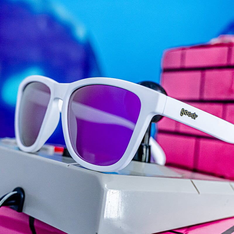 goodr OG - Sports Sunglasses - Side Scroll Eye Roll 