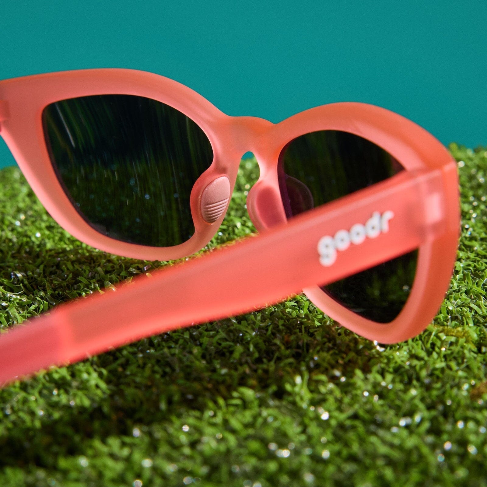 goodr Cheetah G - Sports Sunglasses - Zoomies in Blush 