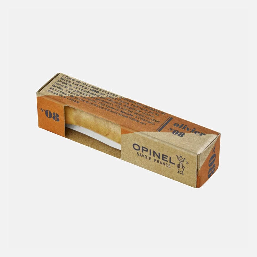 Opinel Pocket Knife N°08 Olive Wood 