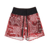 JINGER Unisex Multi-Pocket Running Shorts J-2072 Red XS 