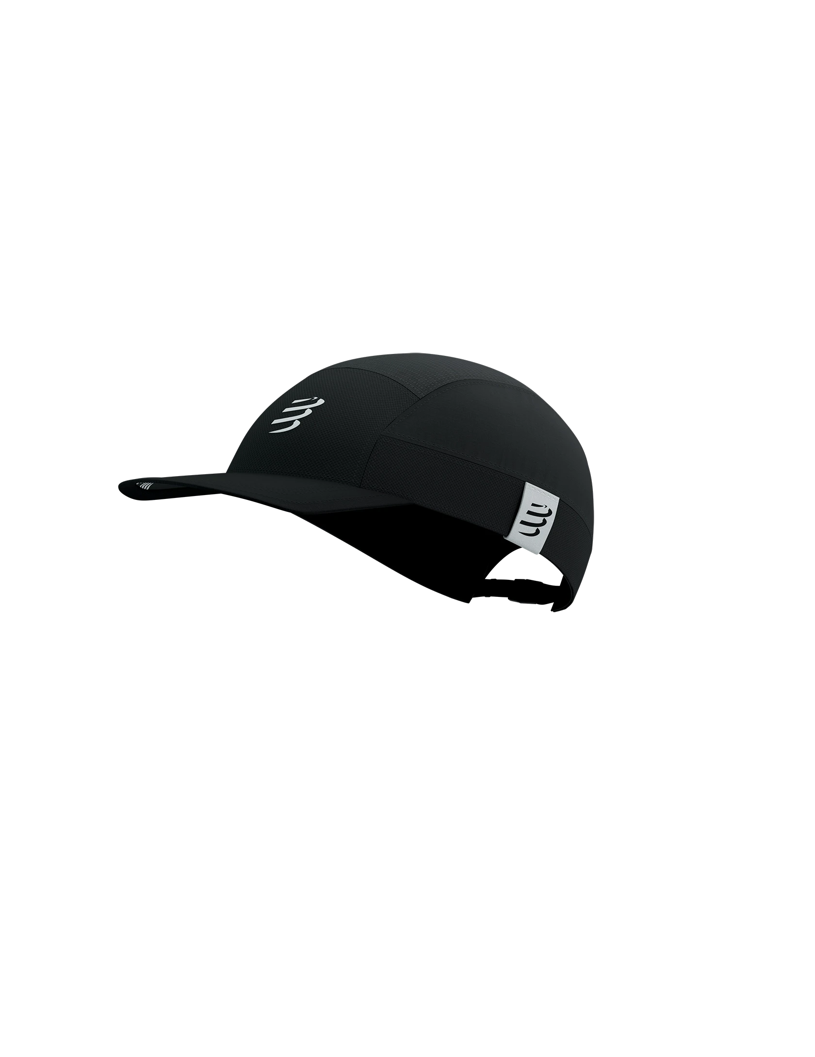 Compressport 5 Panel Light Cap Black 