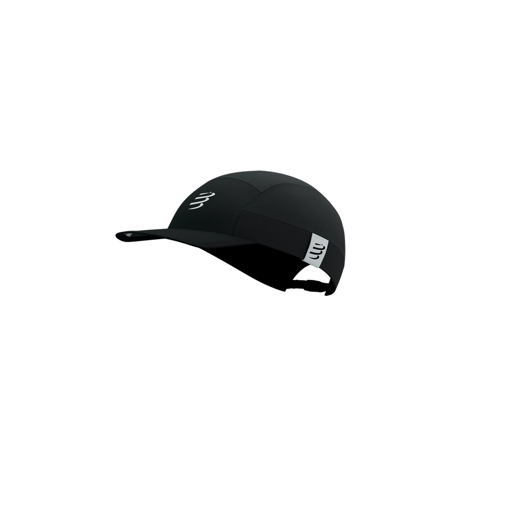 Compressport 5 Panel Light Cap Black 