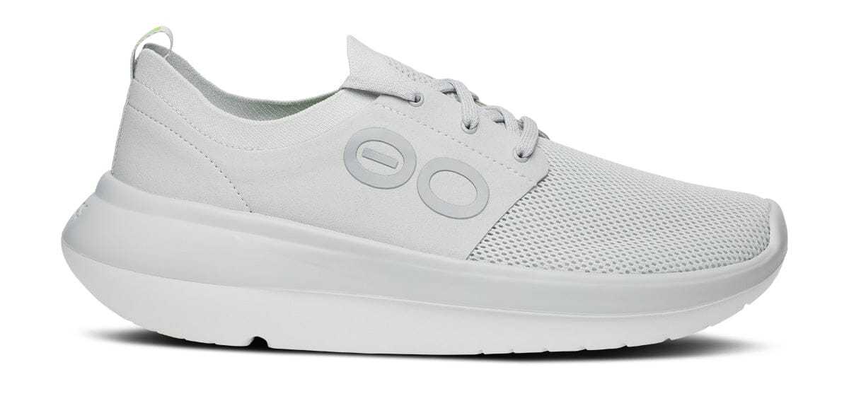 OOFOS Men's OOmy Stride - Glacier White & Glacier US 9 