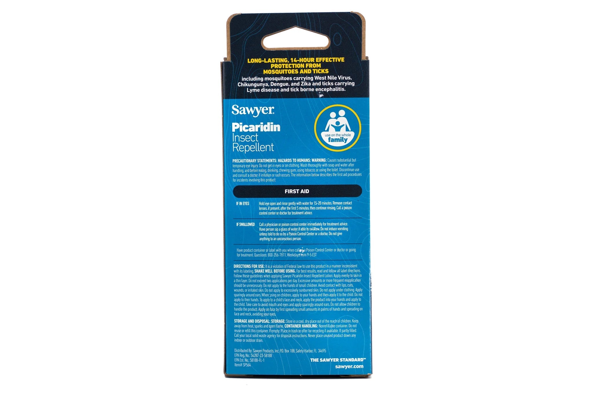 Sawyer Picaridin Insect Repellent Lotion - 4 oz 