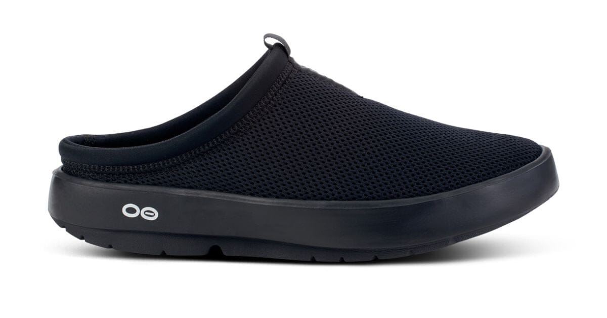 OOFOS Men's OOcoozie Sport Mule - Black 