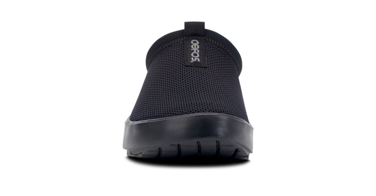 OOFOS Men's OOcoozie Sport Mule - Black 