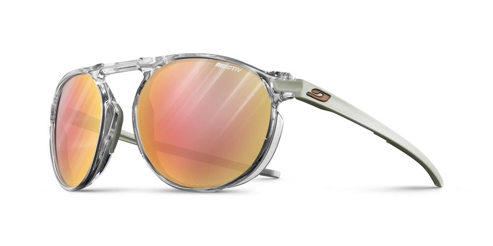 Julbo Meta Sunglasses Crystal / Gray / Brass Reactiv 2-3 Glare Control One Size
