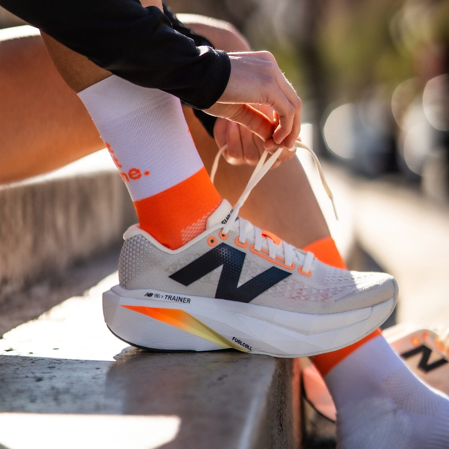 SPORCKS Get Shit Done Orange - Running Socks 