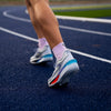 Versus Purple Running Quarter Socks 