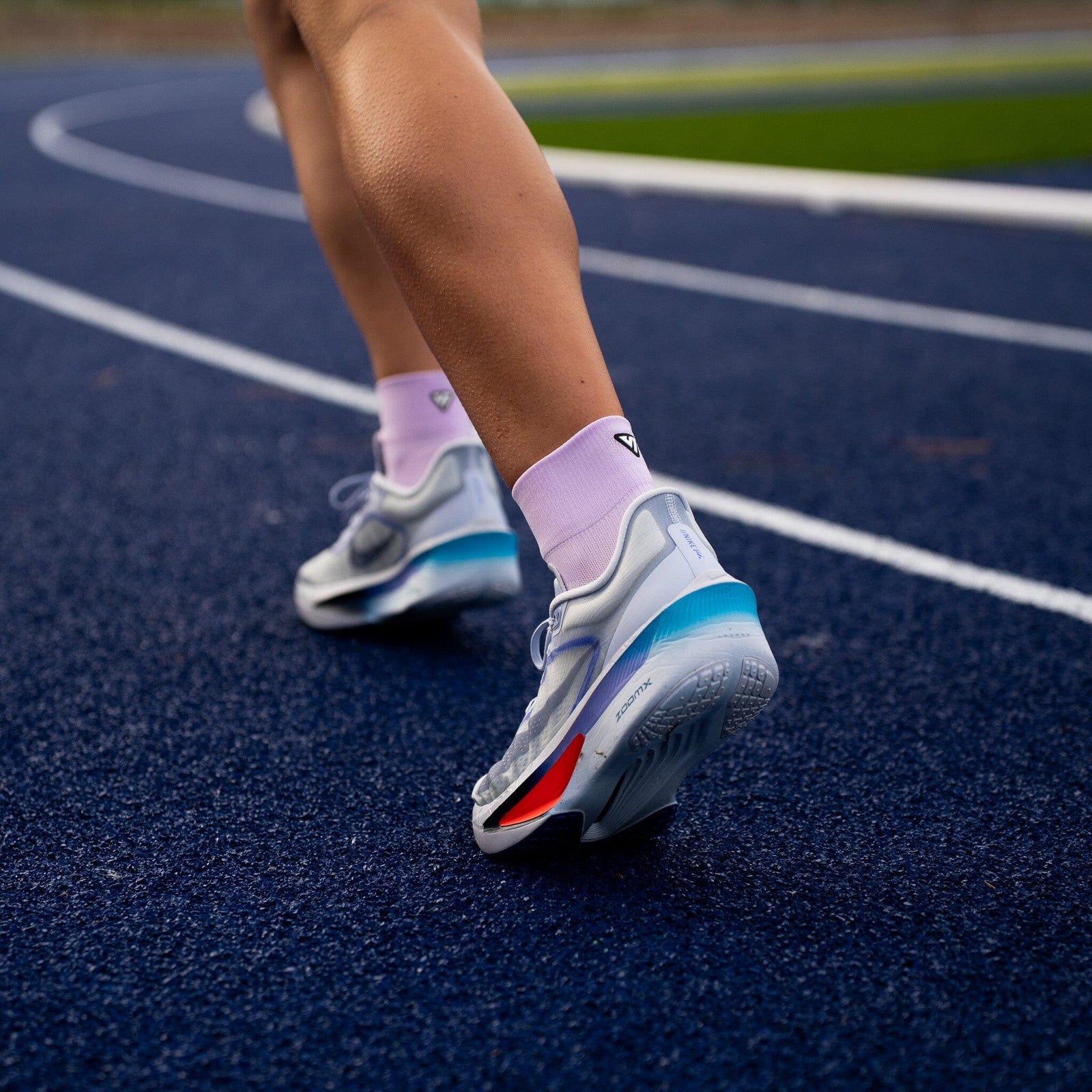 Versus Purple Running Quarter Socks Purple 4-7 