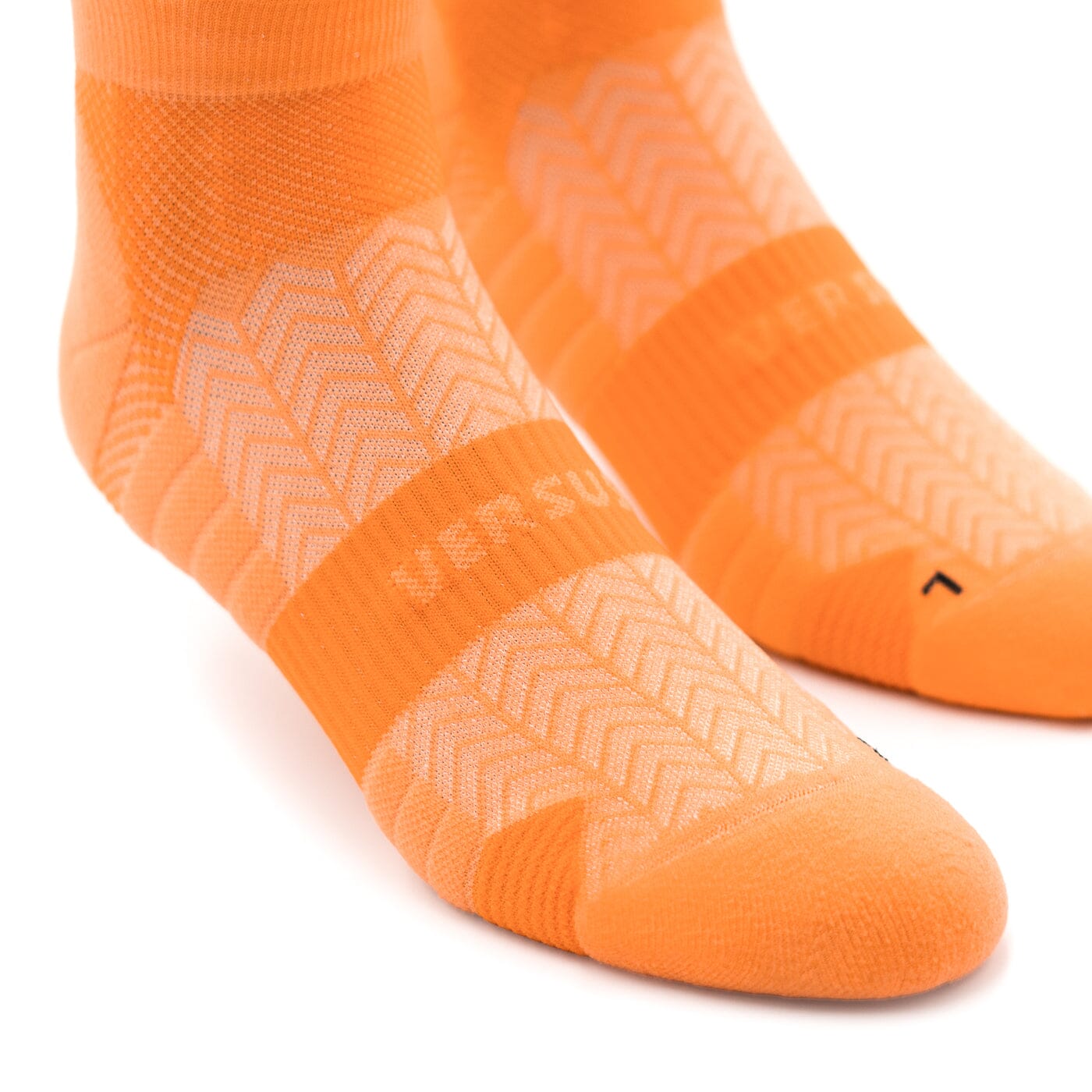 Versus Tangerine Glow Running Ankle Socks 