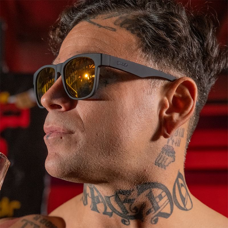 goodr BFG - Sports Sunglasses - Beelzebub's Bourbon Burpees 