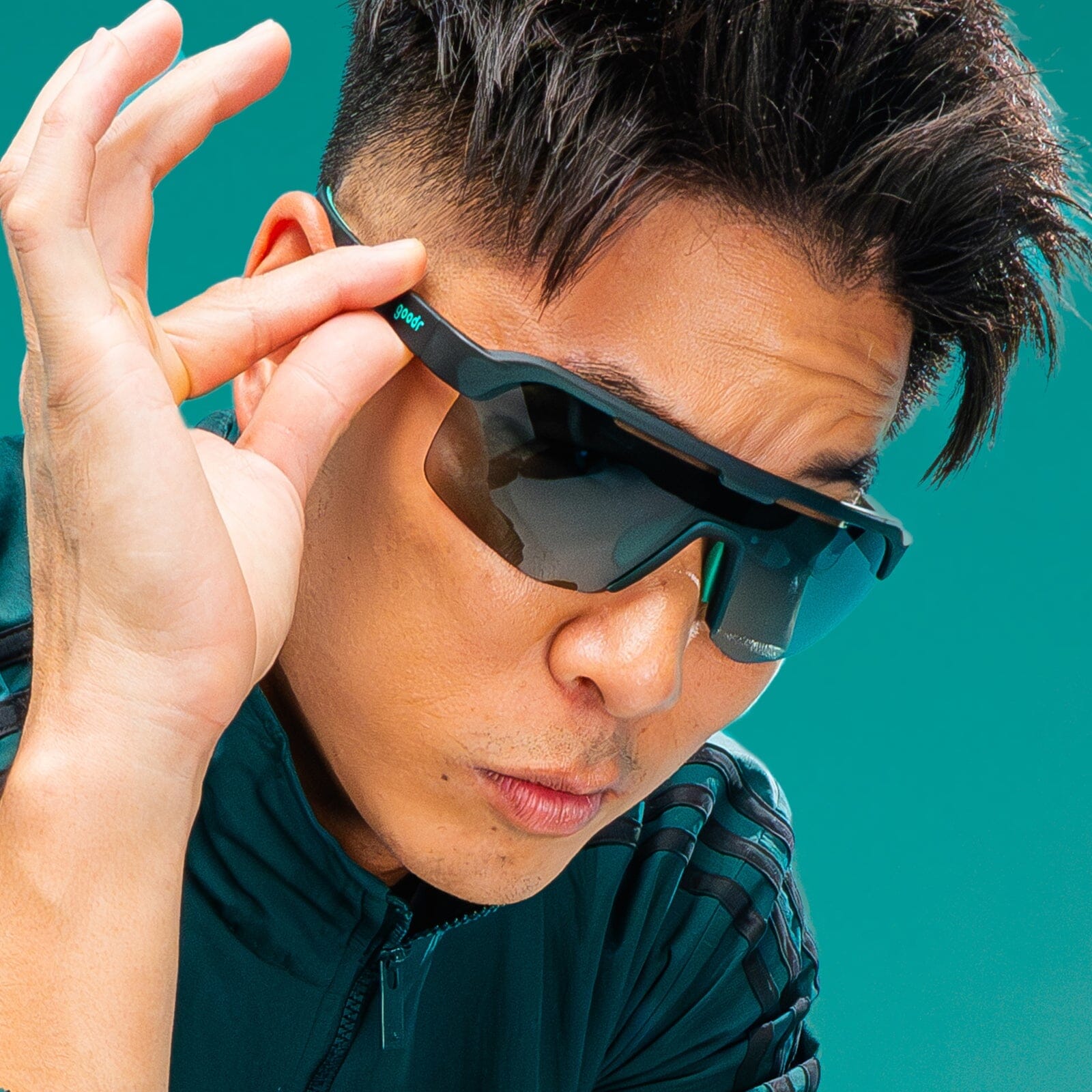 goodr Bolt G - Sports Sunglasses - Electric Zen Machine 