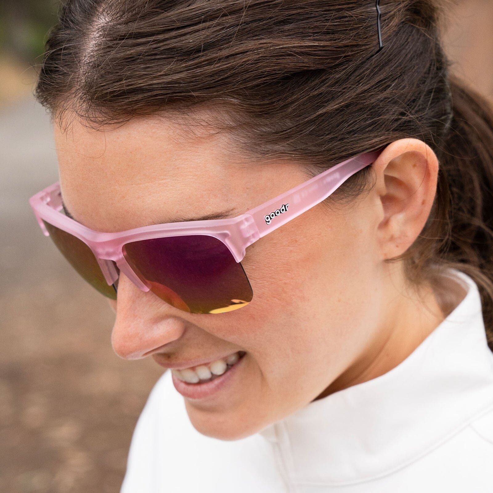 goodr FLEX G - Sports Sunglasses - All Shrimp Cleanse 