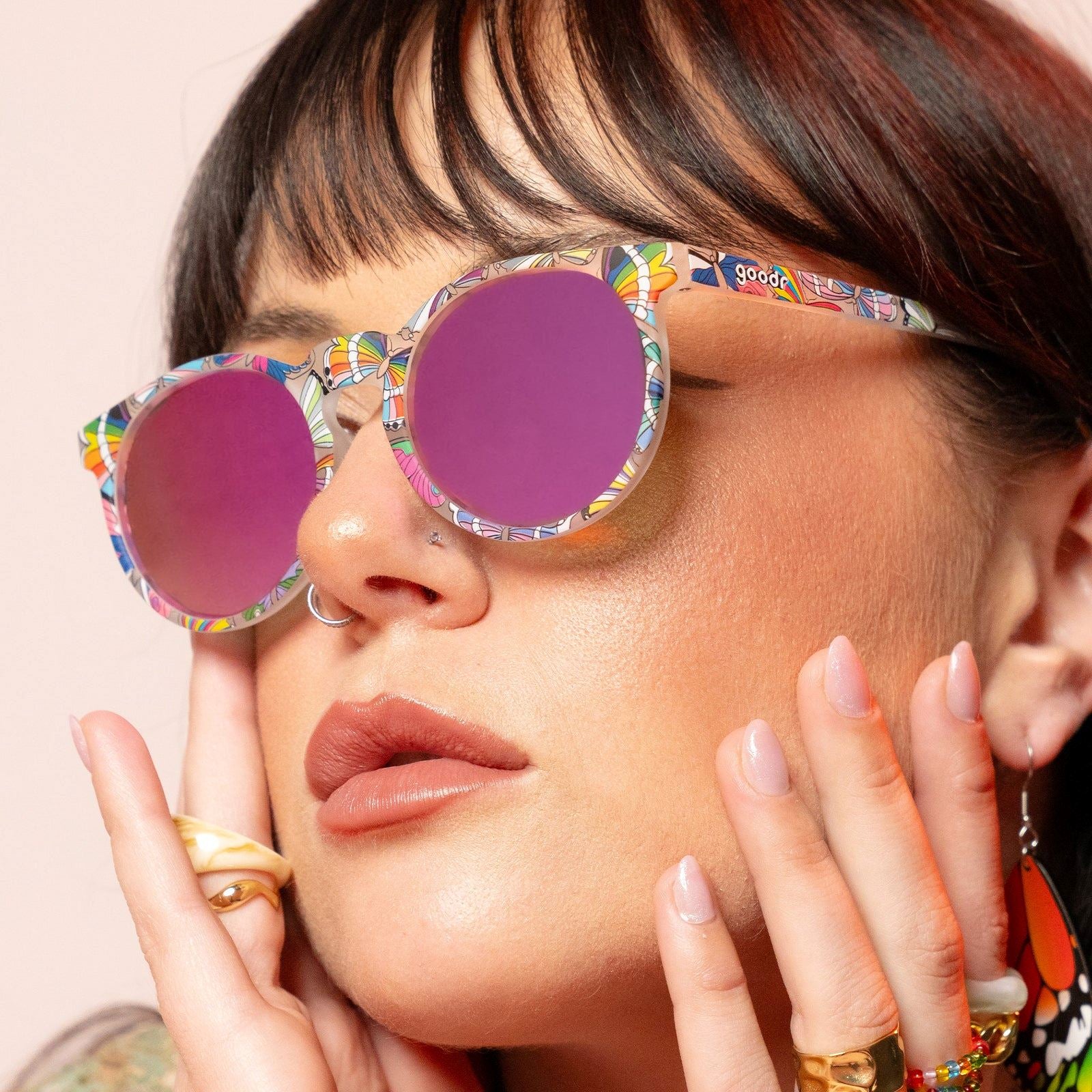goodr Circle G - Sports Sunglasses - Not A Phase, a Transformation 