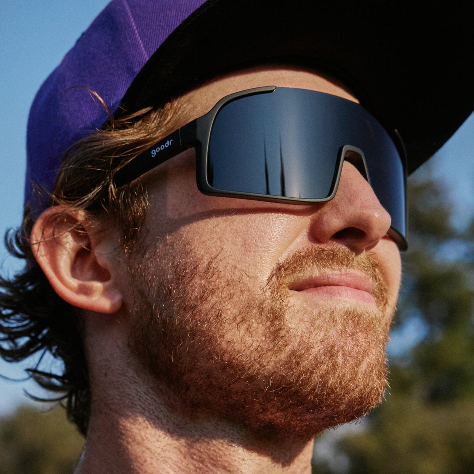 goodr Astro G - Sports Sunglasses - My Sweat Has An Octane Ring 