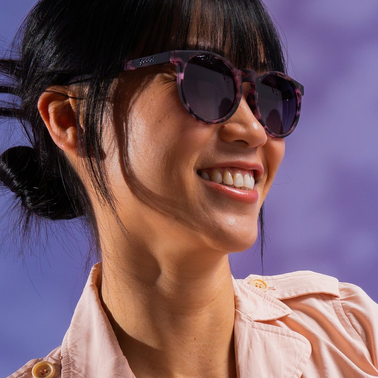 goodr Circle G - Sports Sunglasses - Fluent In Silence 