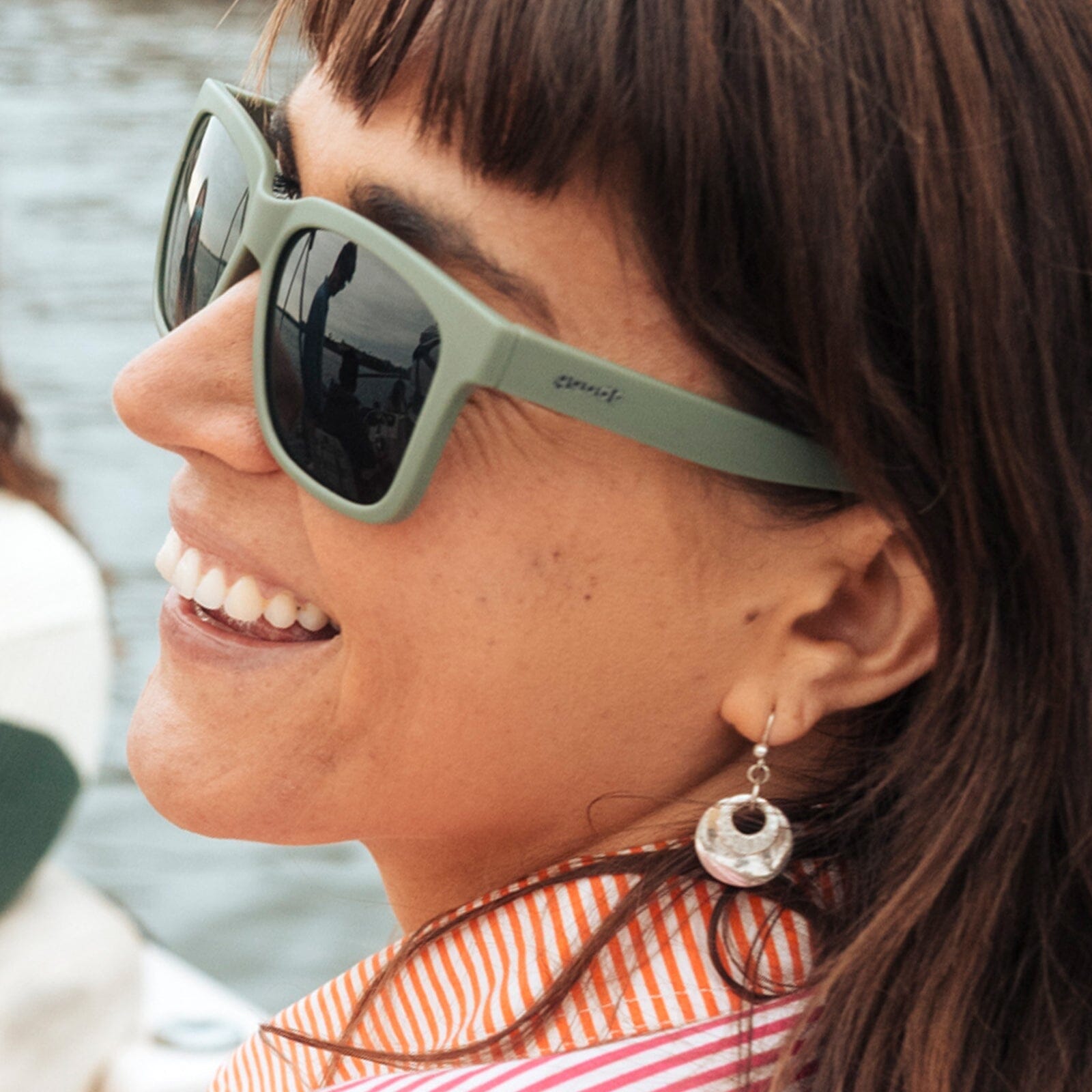 goodr Tidal G - Sports Sunglasses - Lazy River Royalty 