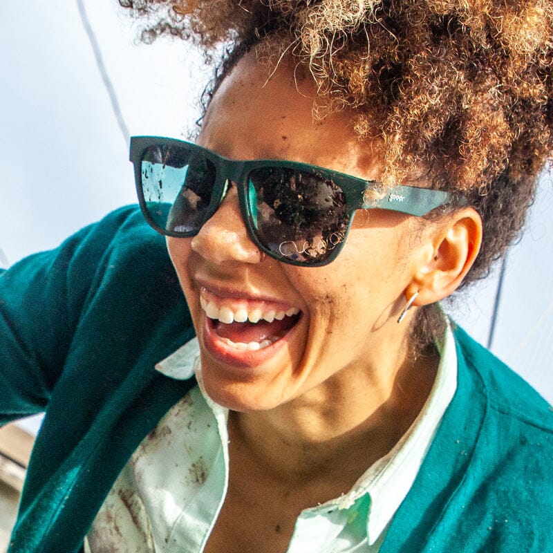 goodr BFG - Sports Sunglasses - Mint Julep Electroshocks 