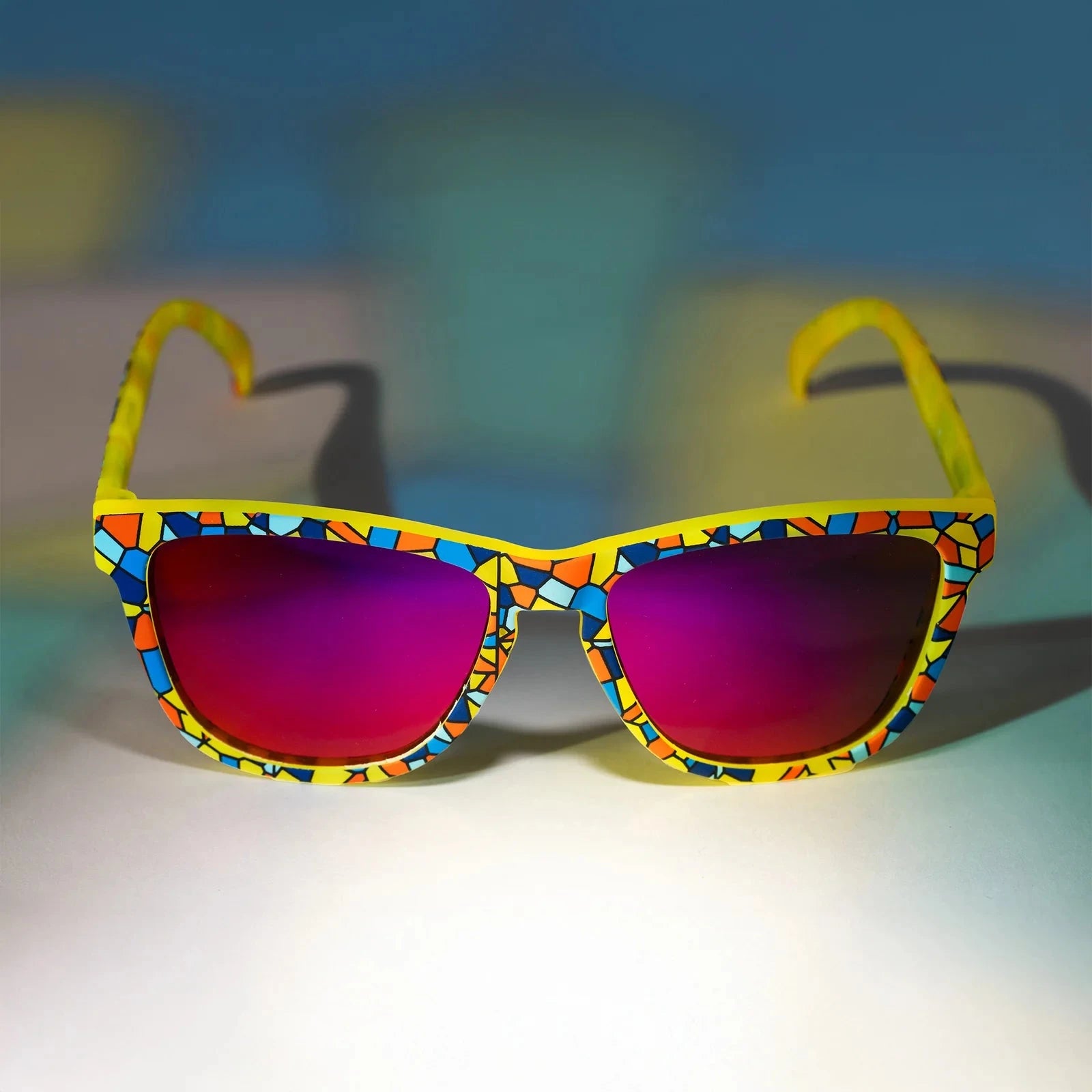 goodr OG - Sports Sunglasses - Off to Shatter Island 