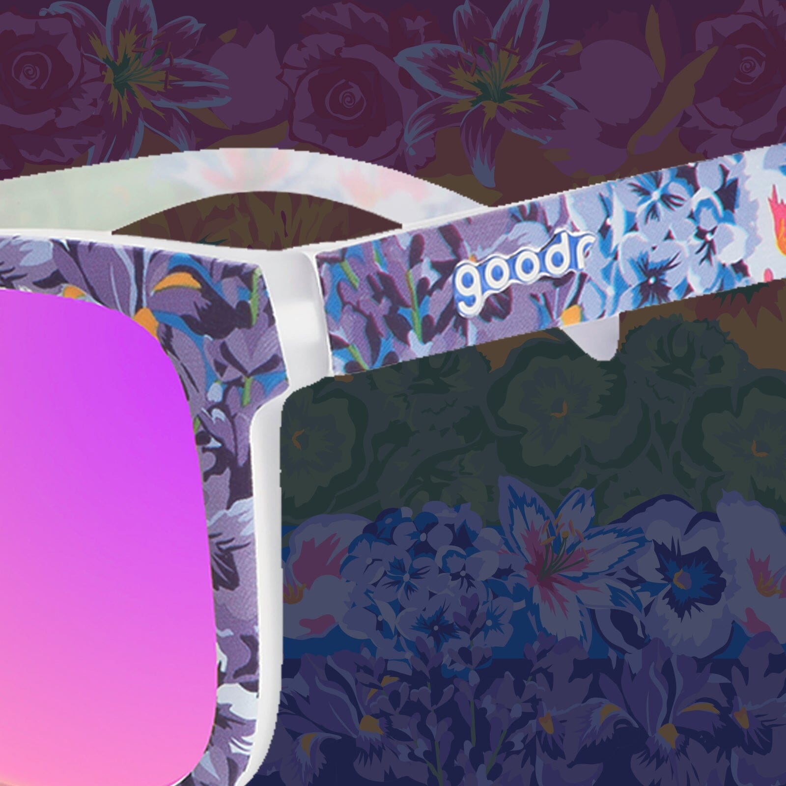 goodr OG - Sports Sunglasses - Pride In Full Bloom 